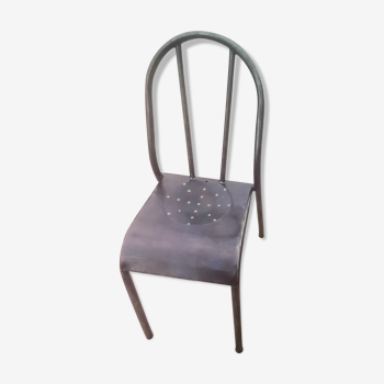 Iron industrial chair