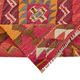 Turkish Handwoven Vintage Herki Kilim 93 cm x 343 cm