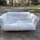 Fur Comodus — 2-Seater Leather Sofa — Germany — Sculptural Vintage Lounge