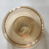 Iridescent glass cup