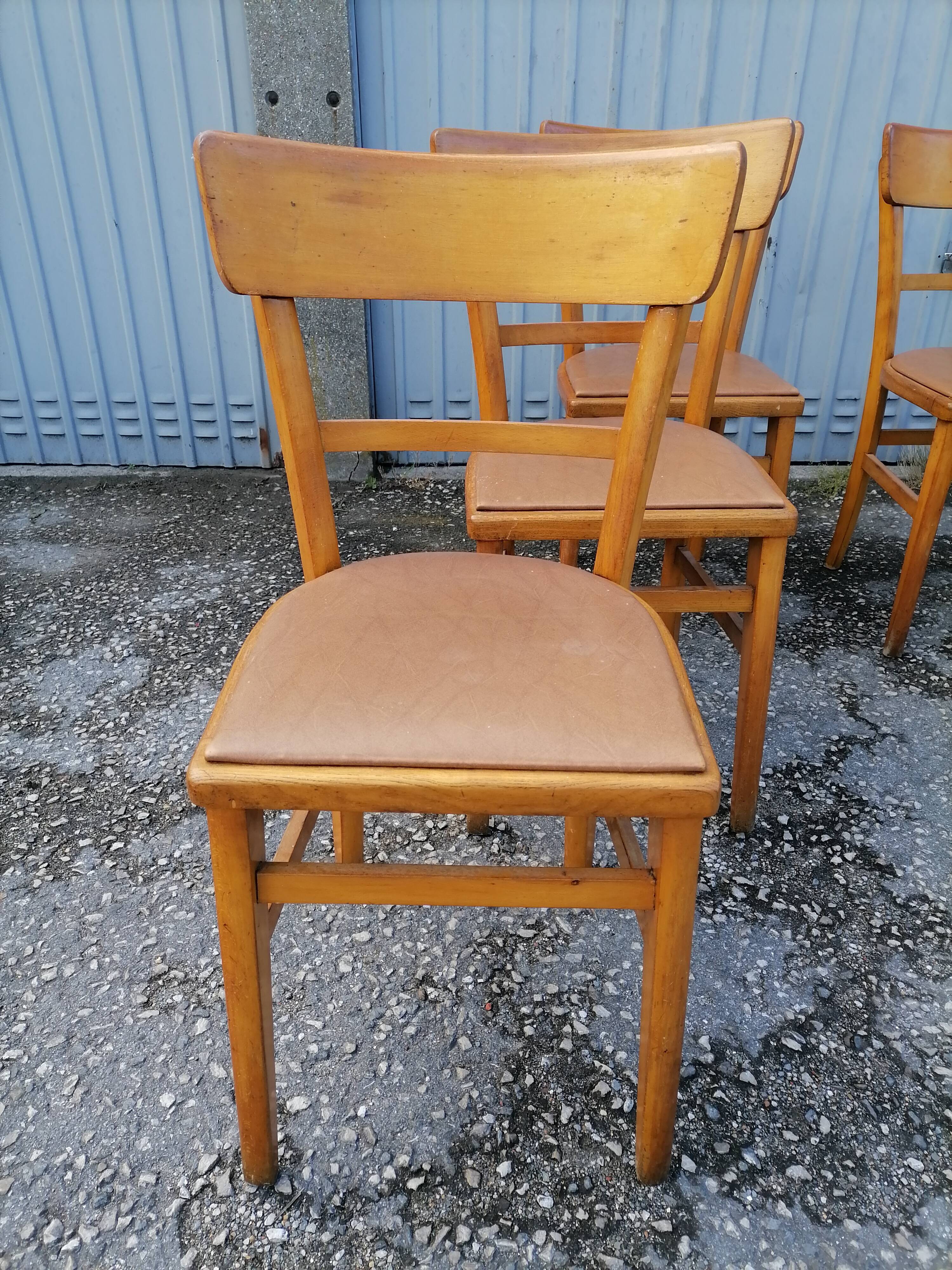 6 bistro bar chairs