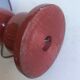Toured wooden lamp