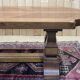 Oak monastery table from the 1980s
