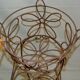 wrought iron planter