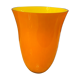 Vase orange Carlo Nason murano