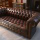Canapé Chesterfield 1970's