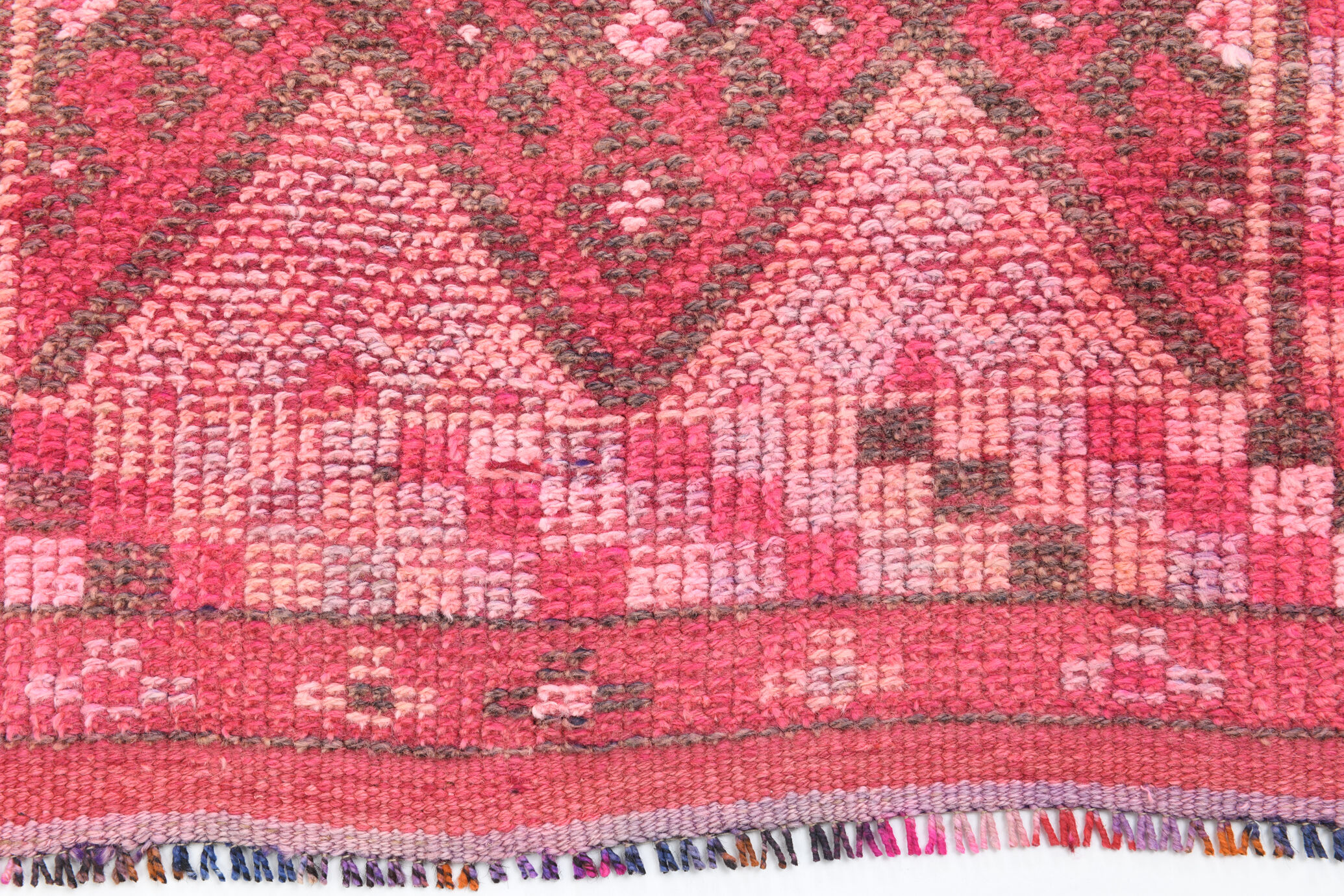 3x12 pink vintage runner rug
