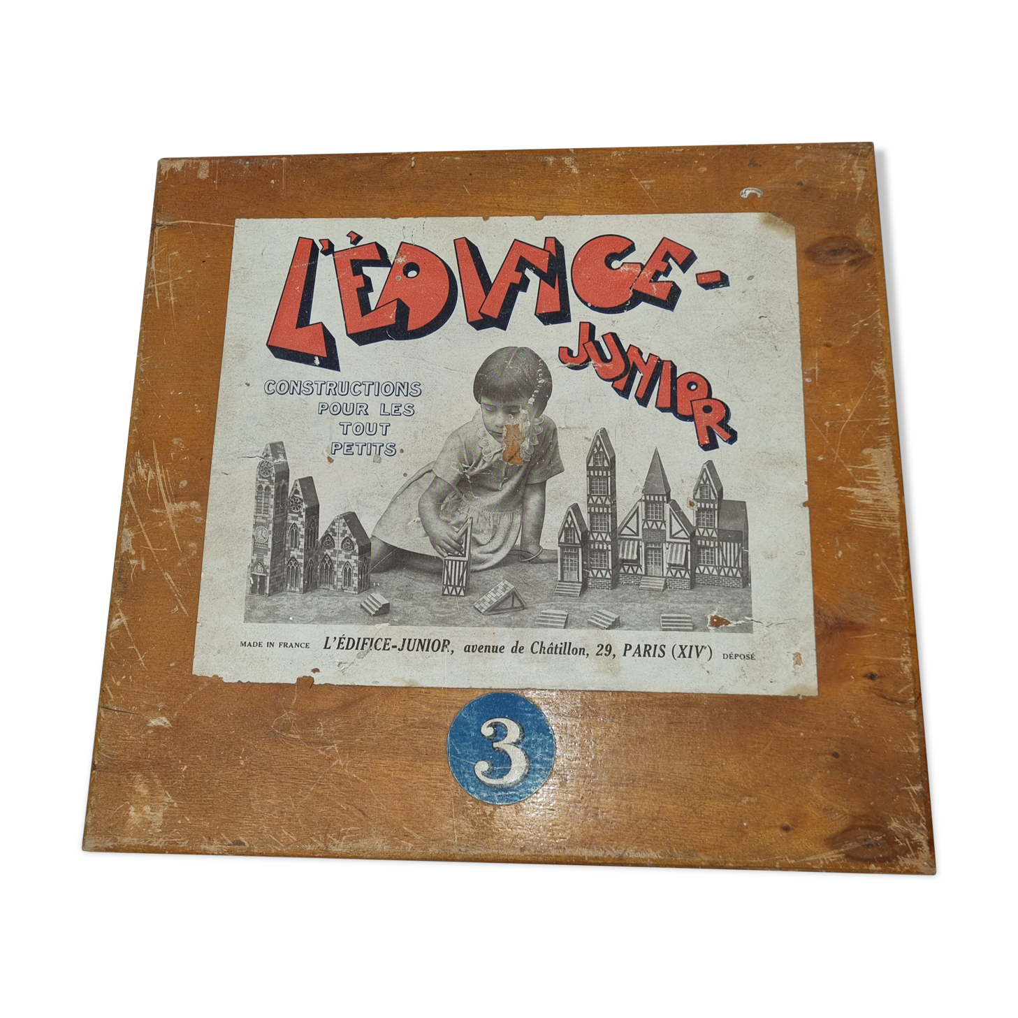 Construction game the Junior Building of 1930