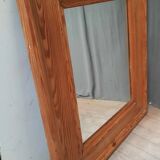 Rectangular mirror pitchpin frame