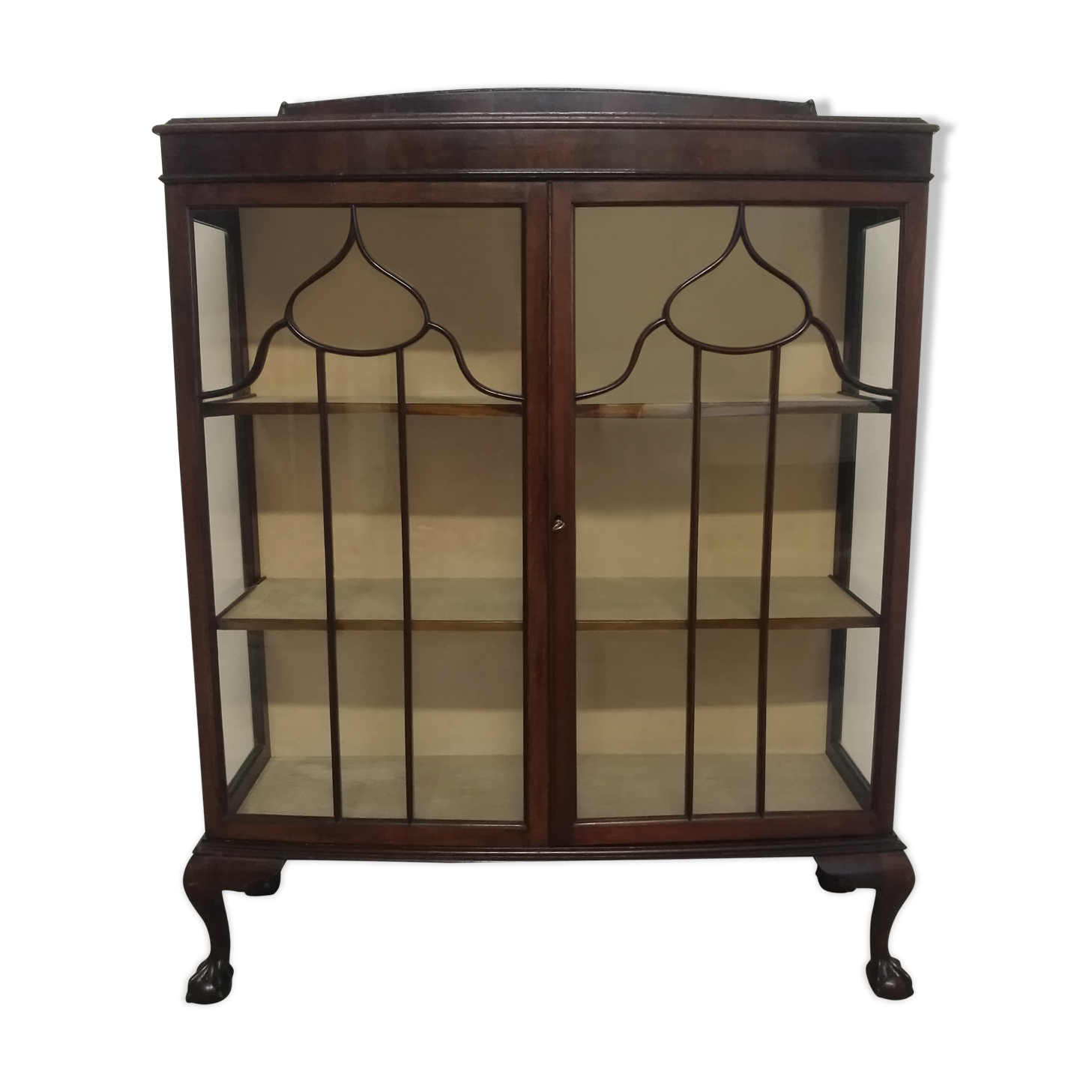 English Art Deco showcase circa 1930