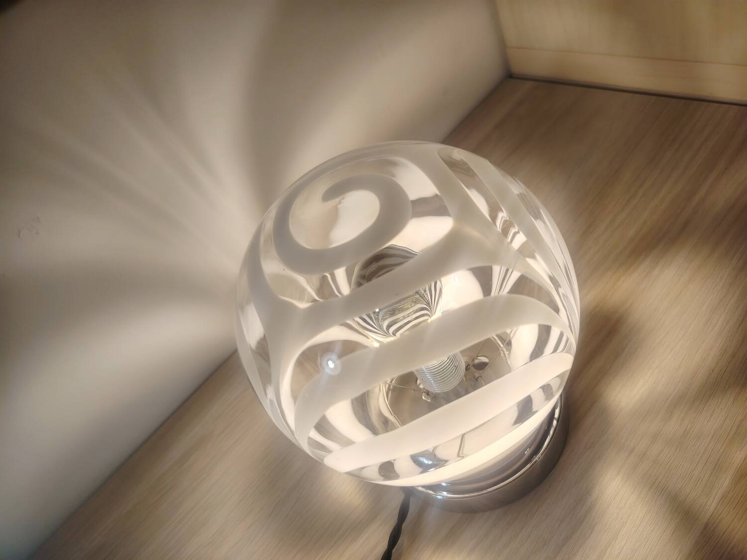 Murano Carlo Nelson table lamp