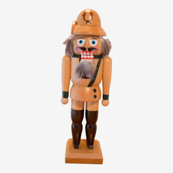 Old wooden nutcracker shape man Germany