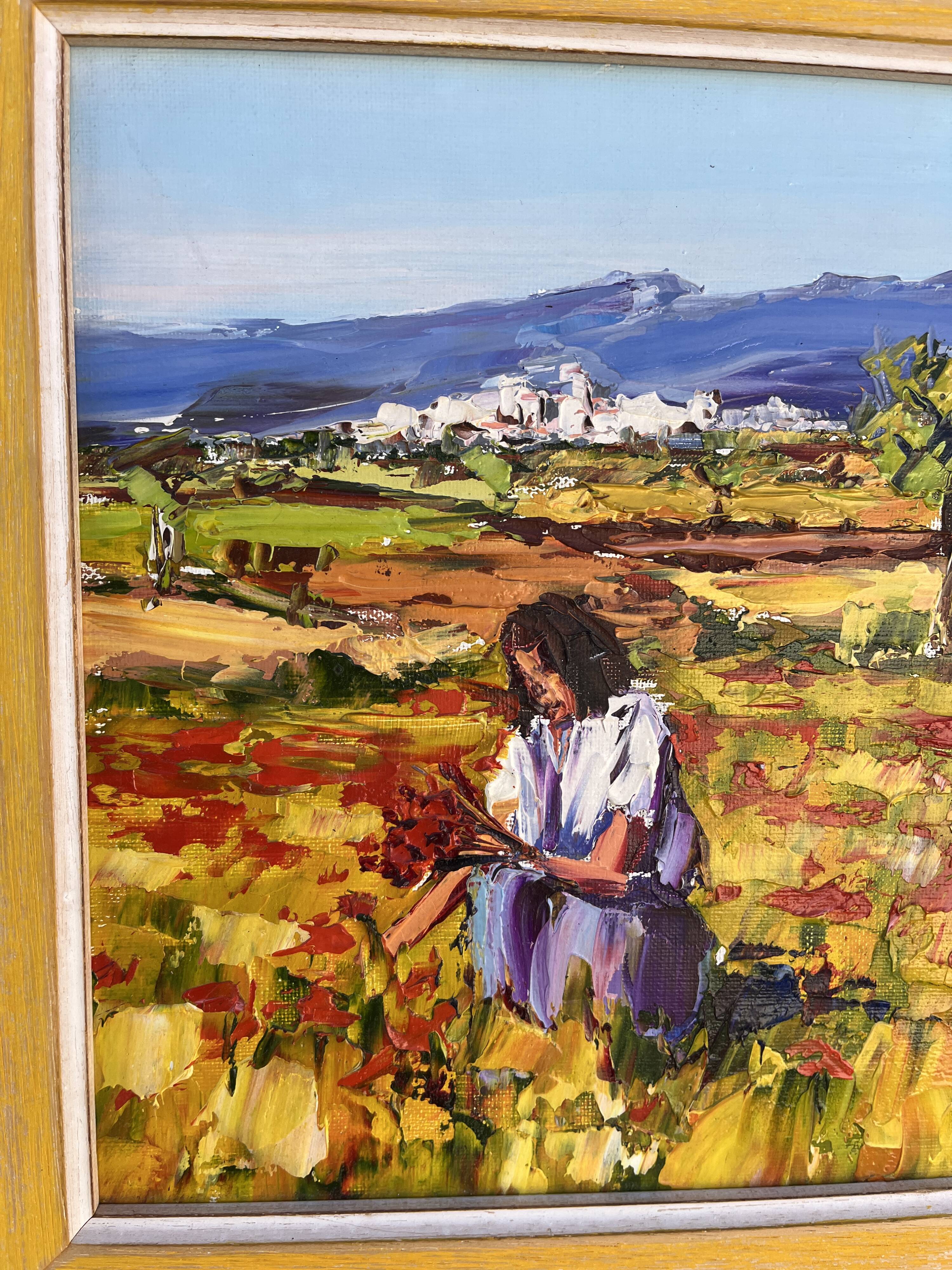 Provençal painting signed Volpi