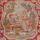 Pair of Louis XV style cabriolet armchairs