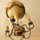 French revolution hot air balloon chandelier 4 lights