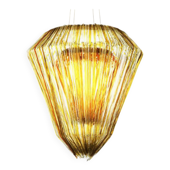 Contemporary Jacopo Foggini Mod Brilli E Gold Methacrylate Italian Chandelier