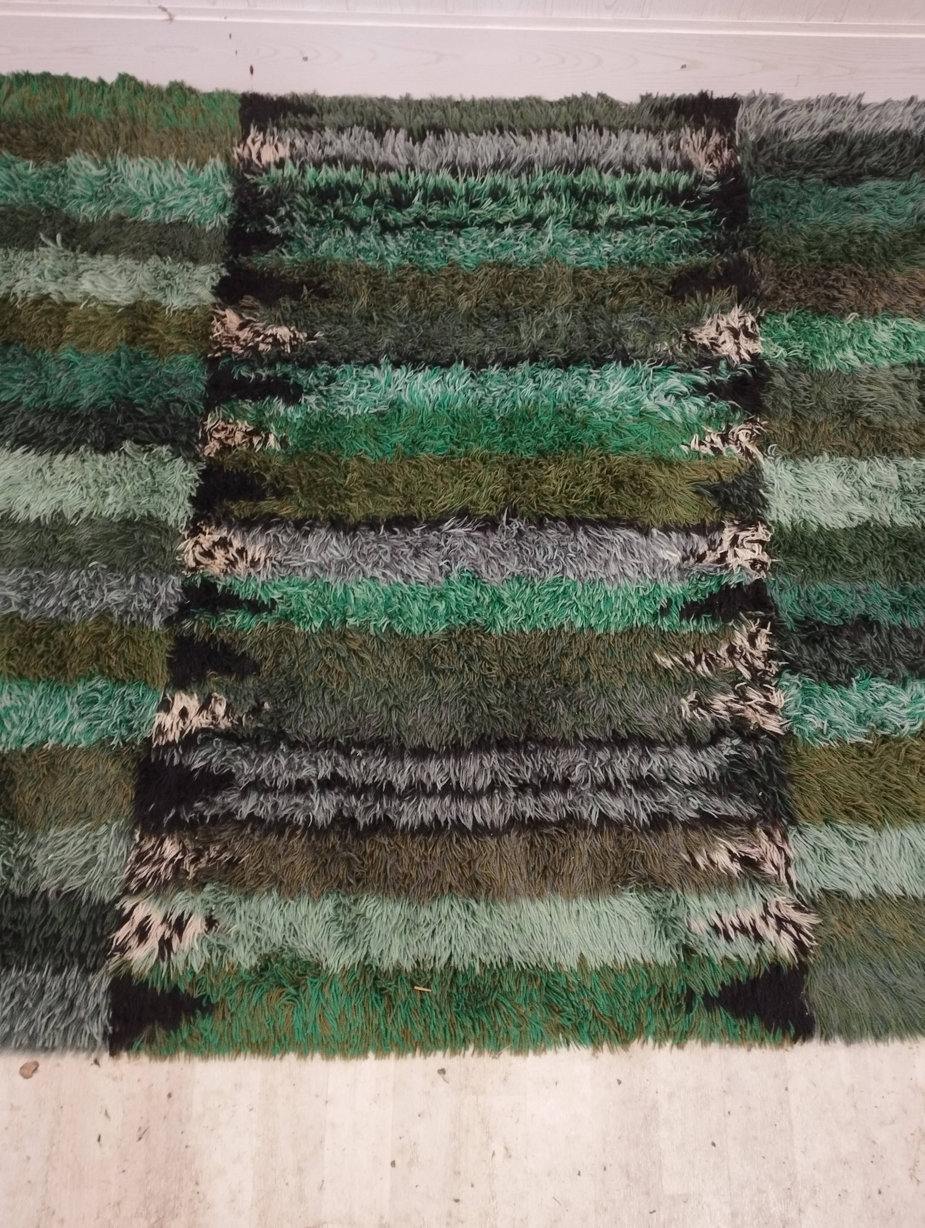 Vintage Scandinavian rug Marianne Richter 195x135cm