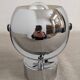Eye ball lamp or wall light, chrome, space age, France circa 1970.