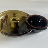 Plat apéritif soigné Thierry Perraud années 83.