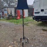 Wrought iron floor lamp
