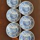 6 flat plates Burgenland blue Villeroy & Boch