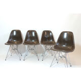 4 DSR chairs by Charles and Ray Eames, 1970/1980