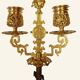 Pair of Japanese-style Candelabra by Ferdinand Barbedienne and Edouard Lievre.