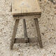 Wooden farm bench