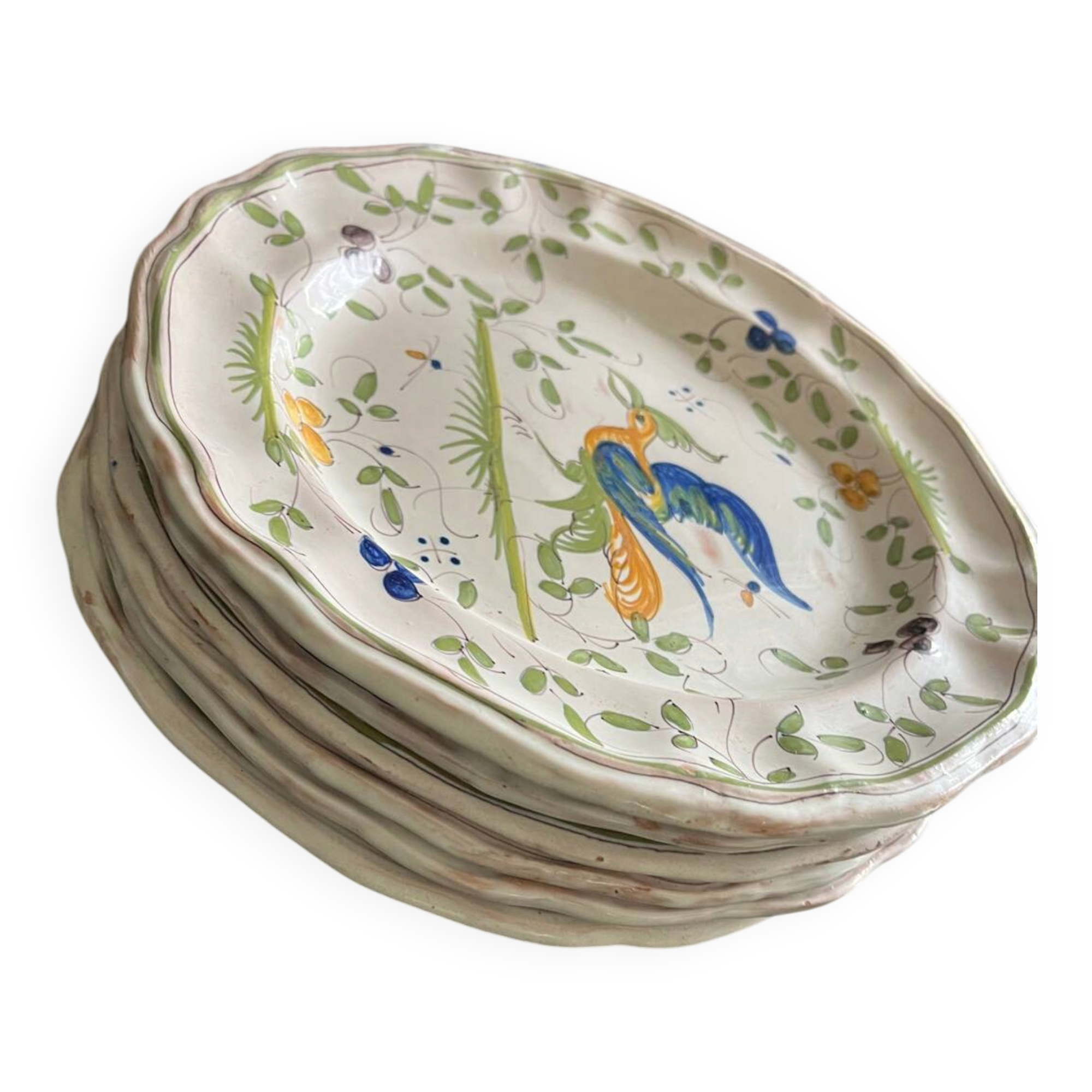 Vintage Deruta plates