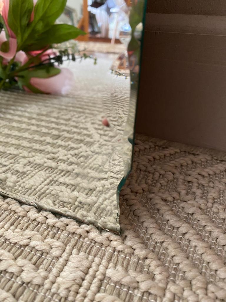 Vintage bevelled mirror 120x80