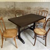 Table de café Bois courbé style thonet ancienne