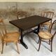 Table de café Bois courbé style thonet ancienne
