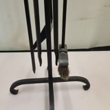 Wrought iron fireplace kit