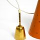 Beautiful Mid Century Modern Diabolo perforated metal sheet pendant lamp