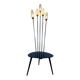 Lampadaire liseuse vintage tripode 5 feux 1960