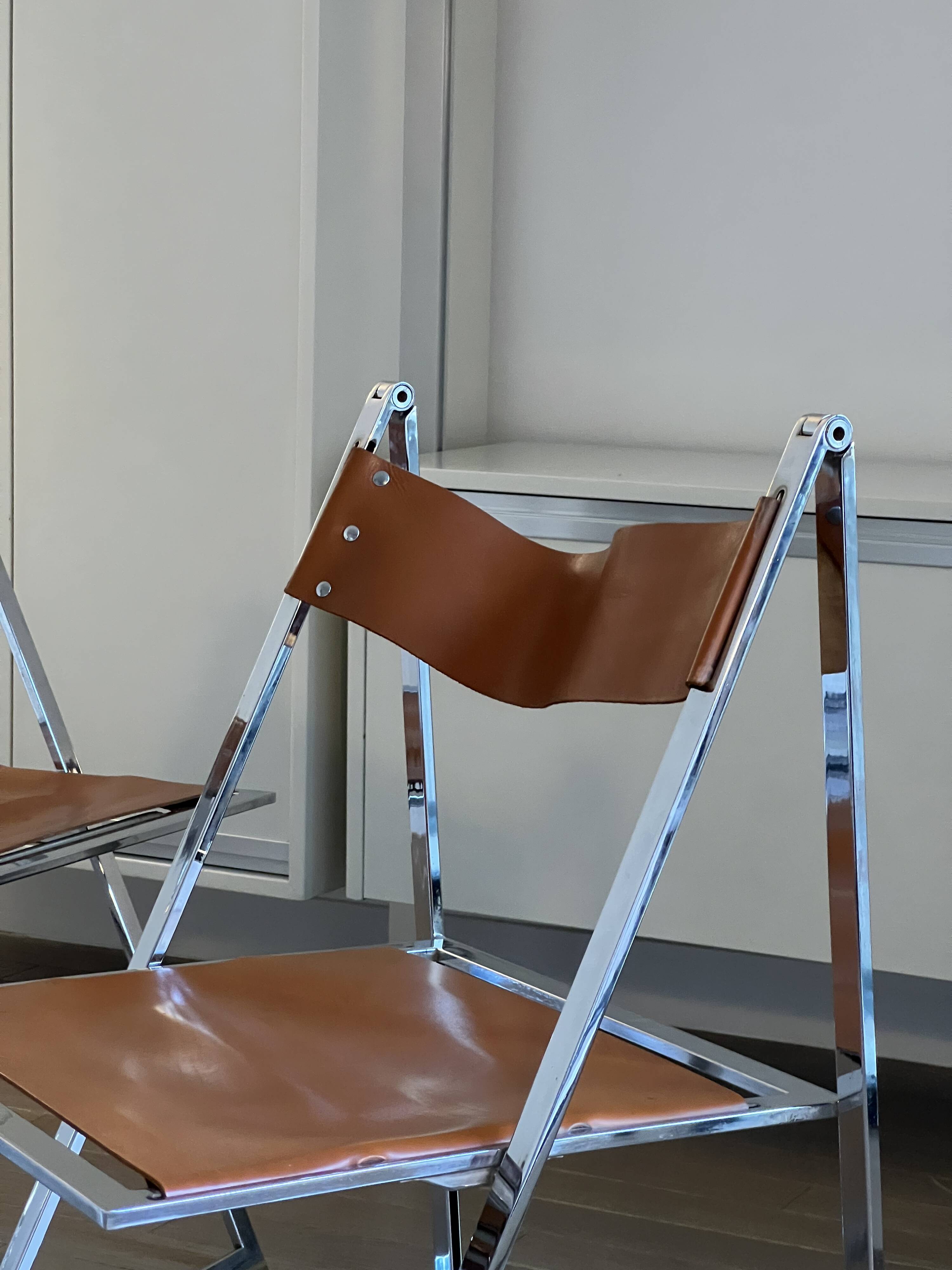 Fontoni & Geraci 1960s Elios フォールディングチェア Elios chairs