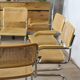 Cesca cantilever b64 chairs with armrests set of 4 attributed to breur italy