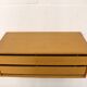 Rare floating nightstand  in oak wood with  drawers - Denmark 70