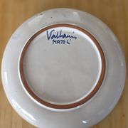 Lot of 3 ceramic pieces Natoli Vallauris – Iris decoration