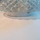 Cast glass ceiling lamp