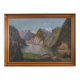 Painting "The River in the Mountains”, Scandinavian design, 1970s