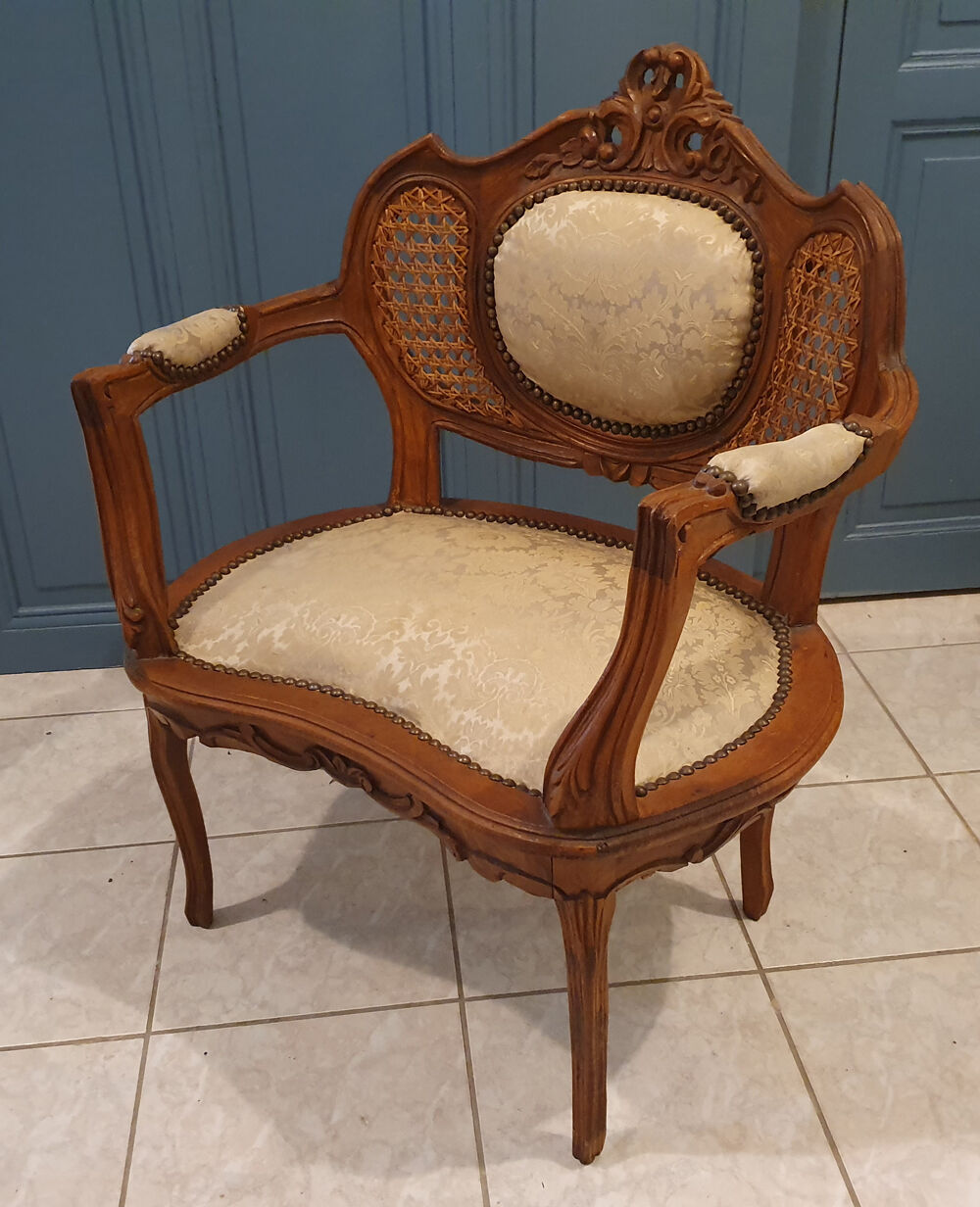 Convertible armchair, Rocaille, Louis XV style, early twentieth century.