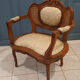 Convertible armchair, Rocaille, Louis XV style, early twentieth century.