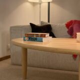 Beech coffee table by haslev