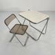 Platone white folding desk by Giancarlo Piretti for Anonima Castelli 1970