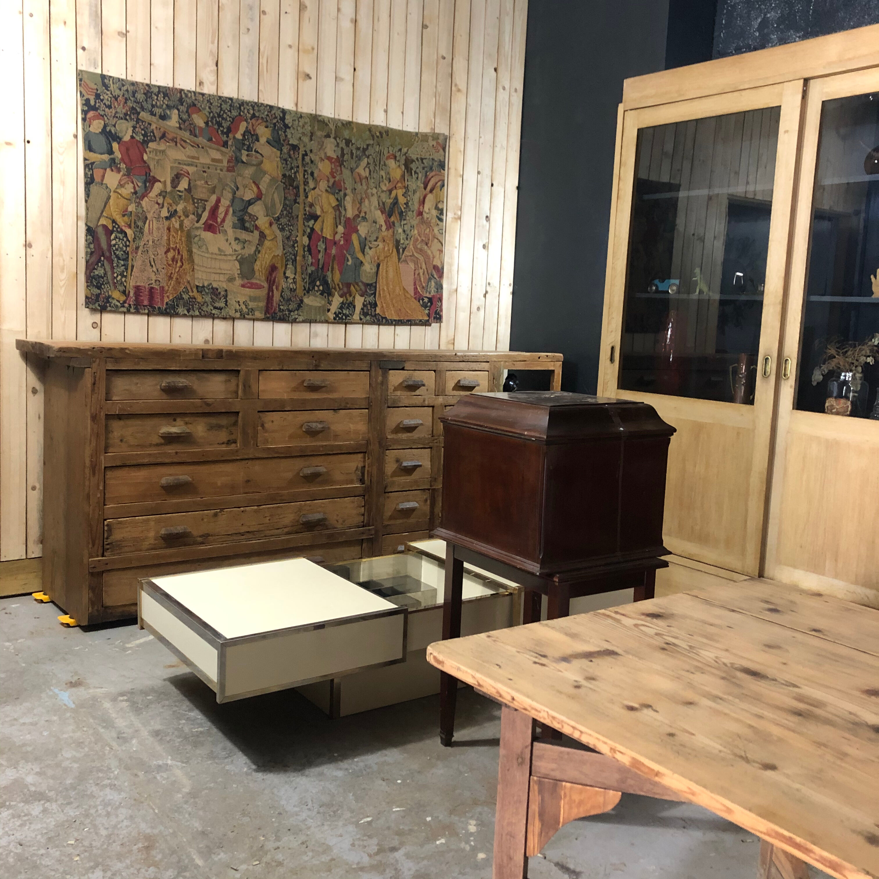 Wall hanging tapestry "Les Vendanges"