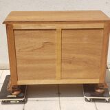 Commode 3 tiroirs en bois massif