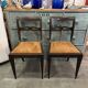 Pair of Regency style chairs from the 1940s.