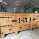 solid oak sideboard