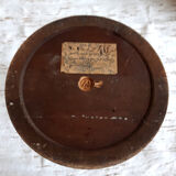 Fifth wheel ashtray turned wooden 1940 art deco
